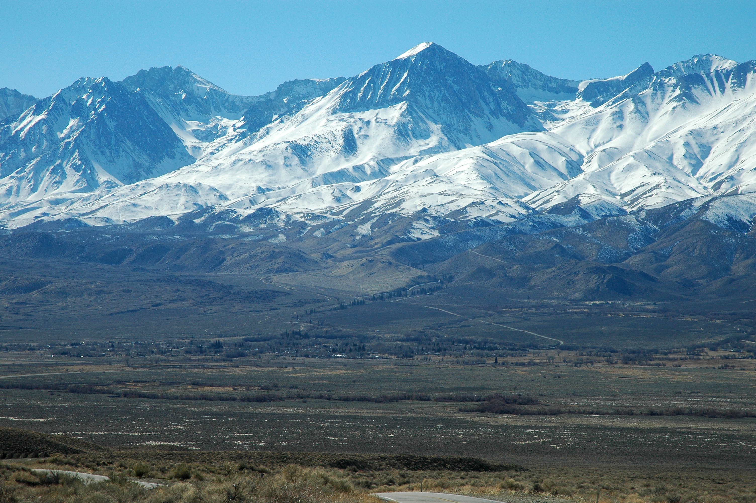 A photo of mountains.